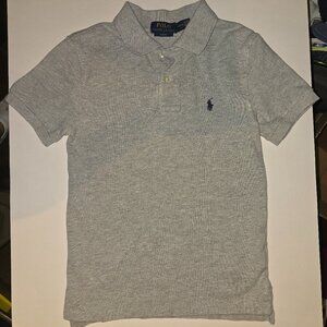 Ralph Lauren Polo Shirt - Slim Fit (Gray)